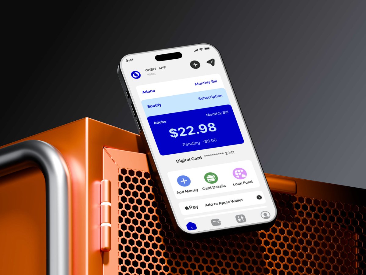 GaniyyNafiu's tweet image. A clean, intuitive way to manage your subscriptions 💳
Focused on clarity, control, and modern simplicity.
Designing the ORBIT App — where finance feels empowering, not confusing.
#UIDesign #Fintech #DesignProcess