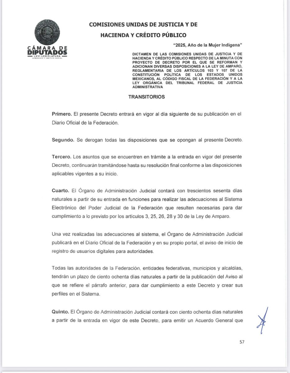 <a href="/carlaescoffie/">Carla Escoffié</a> Carla, pero este es el texto que quedó aprobado. Ahí está el transitorio. No encuentro que esa reserva haya pasado.