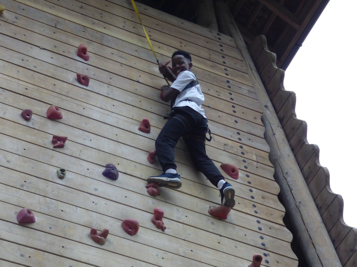 Climbing to the top!