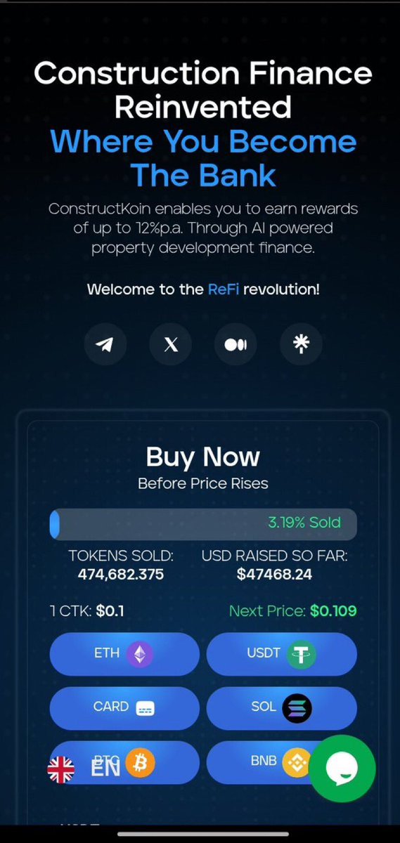 <a href="/MustStopMurad/">Murad 💹🧲</a> The $CTK BULL doesn’t concern himself being a bear 🐻!

$CTK is gaining strong attention with recent updates.  
It’s a promising  project that is worth keeping an eye on for potential investment.

0x7c0536BD941f648868e8b22b6D9B62726E840Fca  
linktr.ee/constructkoin