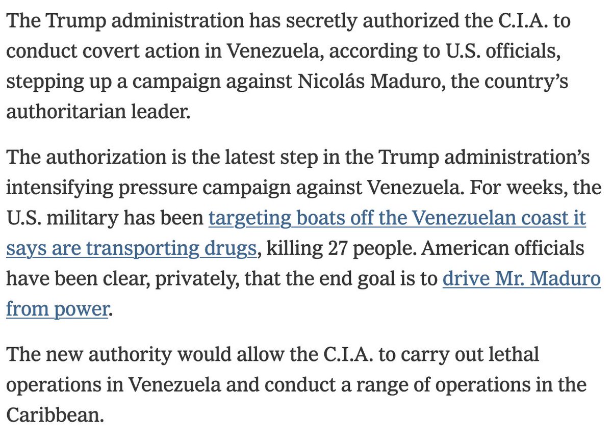 TVietor08's tweet image. This is absolutely insane. America First was not sold as CIA regime change operations in Venezuela.