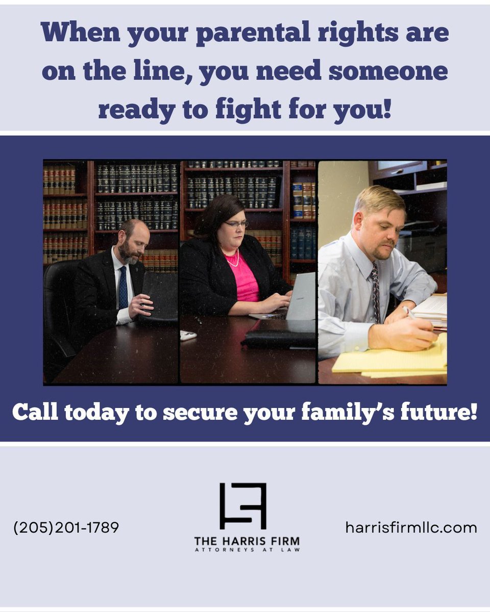 In family law cases, the stakes are high: your rights, your time, and your child’s future are on the line. ⚔️ The Harris Firm will fight fiercely to protect what matters most. Don’t face this battle alone! Call us today!
#FamilyLaw #ParentalRights #harrisfirm