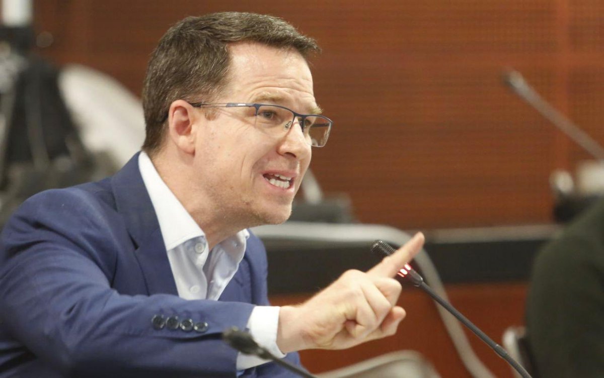 “En Morena han perdido toda vergüenza. Su intento por imponer un régimen autoritario y agenda de control total es descarado y vulgar”, acusó ⁦⁦<a href="/RicardoAnayaC/">RicardoAnayaC</a>⁩ coordinador ⁦<a href="/SenadoresdelPAN/">Senadores del PAN</a>⁩ sobre vacantes en Sala Superior del Tribunal Federal de Justicia Admva.