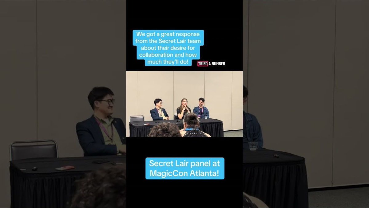 GamingTrend's tweet image. How much collaboration does @mtg — Secret Lair want to do? // #mtg #secretlair #magiccon
Watch on YouTube: 
youtube.com/watch?v=xRtXP8…