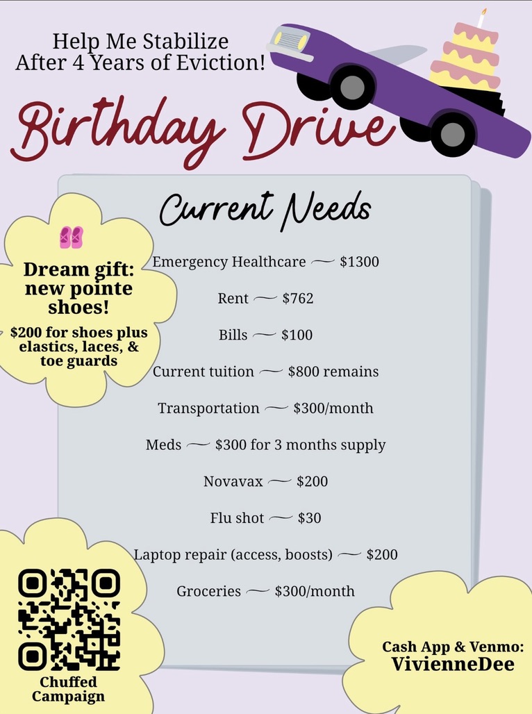 endlessscurls's tweet image. The Halloween-Bday Drive is still not getting much of ANYTHING. imagine how desperate i am: in heavy deht, forced to relocate AGAIN, almost no healthcare to speak of, broke from paying out of pocket bc rejected from medicaid.
can u plz bump this? 😿😿
ca/ven: viviennedee