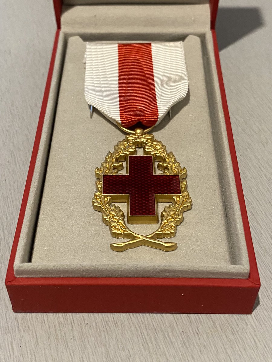 Médaille Croix-Rouge Module Argent – Émaux Parfaits – Avec Boîte – État Superbe