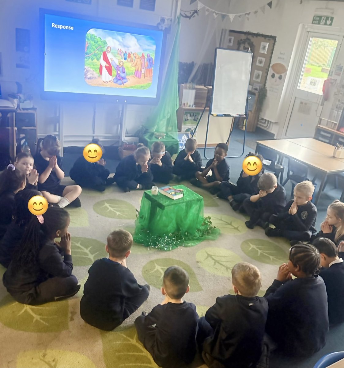 Image for the Tweet beginning: Class 4 reflected on the