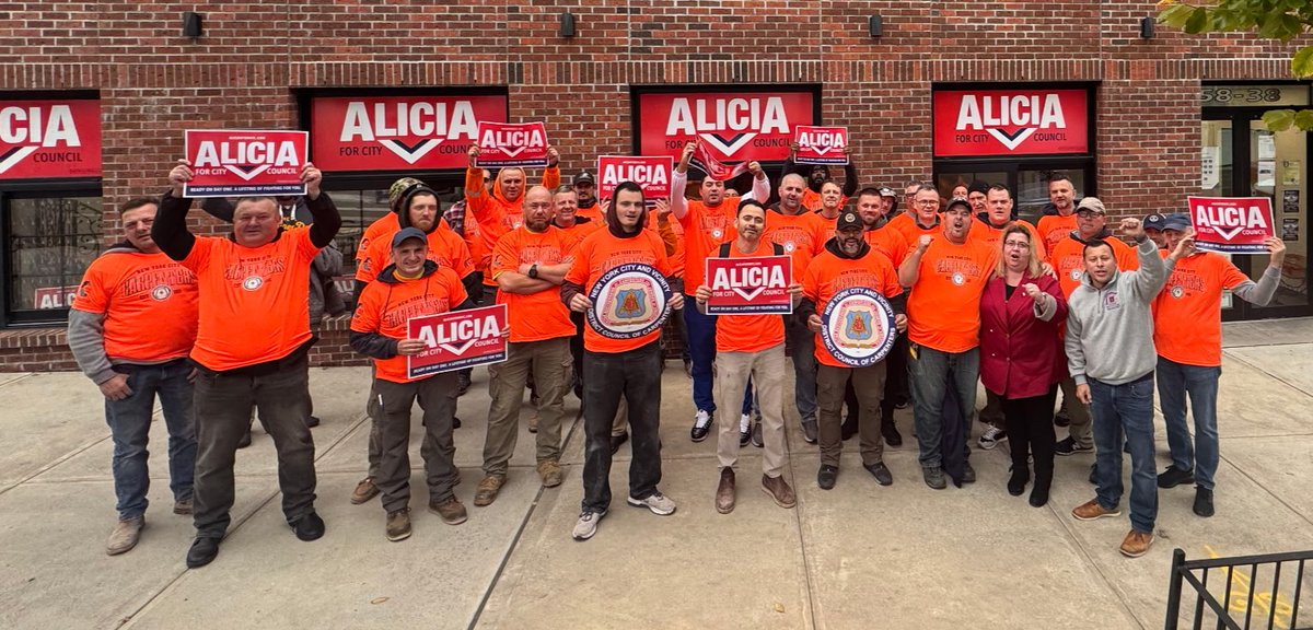 NYC District Council of Carpenters (@carpentersnyc) on Twitter photo Terrific work to our members who game to #GOTV for our friend of labor <a href="/avaichunasnyc/">Alicia Vaichunas</a> in Maspeth! Let's get her elected this November! #CarpentersRISE Terrific work to our members who game to #GOTV for our friend of labor <a href="/avaichunasnyc/">Alicia Vaichunas</a> in Maspeth! Let's get her elected this November! #CarpentersRISE