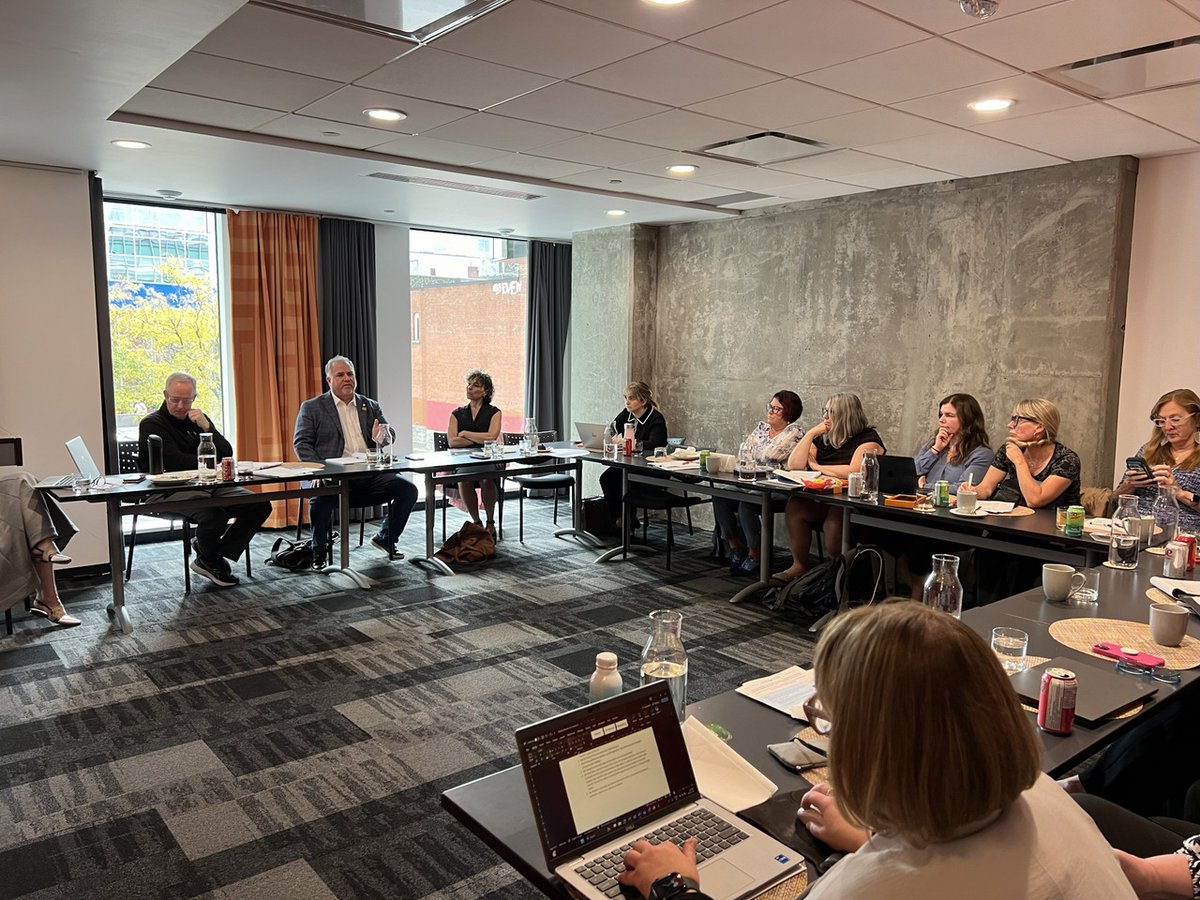 CAMIMH_ACMMSM's tweet photo. Thank you to MP Gord Johns for joining CAMIMH members during their meeting last week and for being a strong voice for mental health, recovery, and community support in Canada.
#MIAW2025 #RightNotPrivilege https://t.co/KZAWSMO6Oh