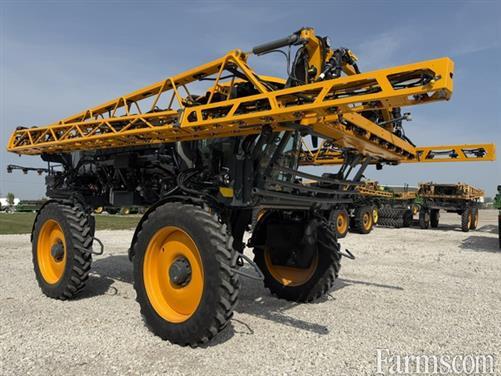 FarmsNews's tweet image. 2024 Hagie STS12 👇

120' hybrid boom with 15" spacing, ExactApply, boom leveling, ultimate cab &amp;amp; visibility, air purge with reclaim, and more.

usfarmer.com/chemical-and-f…

#Sprayer