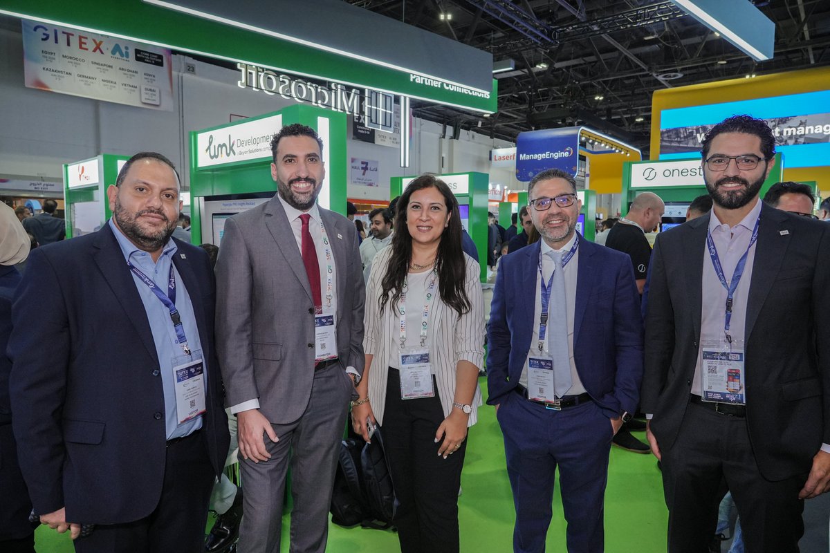 linkdevelopment's tweet image. We've reached the midpoint, and Day 3 of GITEX 2025 reminded us why we do this work.
Today was about stories. Real organizations sharing real challenges, and our team at the Microsoft Hub H7-A20 and Beyon Pavilion H20-C15, showcasing everything from AI-powered platforms to…