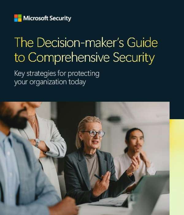 dace2it's tweet image. Implementing a comprehensive security strategy takes planning. 🔐 The eBook, "The Decision-maker's Guide to Comprehensive Security," outlines the Microsoft Security approach. Download your complimentary copy. @msftsecurity stuf.in/bhb2ce