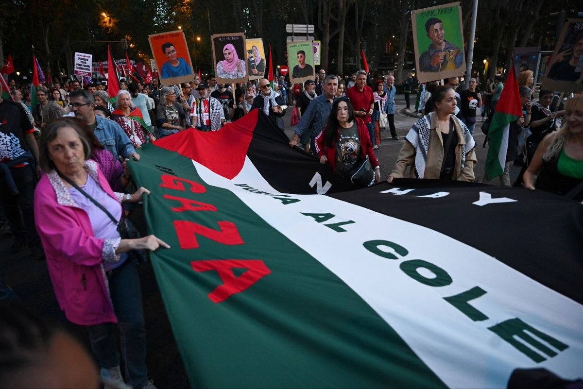 ¡No nos detendremos hasta que Palestina sea libre y pueda vivir en paz! 🇵🇸🇵🇸