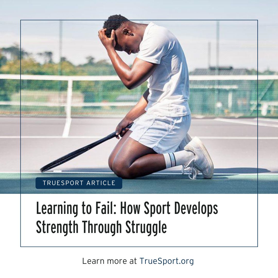 Failure is an inevitable, healthy, and normal part of life—and a great way to “practice” failure is through youth sport (bit.ly/48aQaVS). 

On November 5, join Dr. Aaron Dinin (<a href="/AaronDinin/">Aaron Dinin</a>), who teaches an entrepreneurship class at Duke University called Learning to