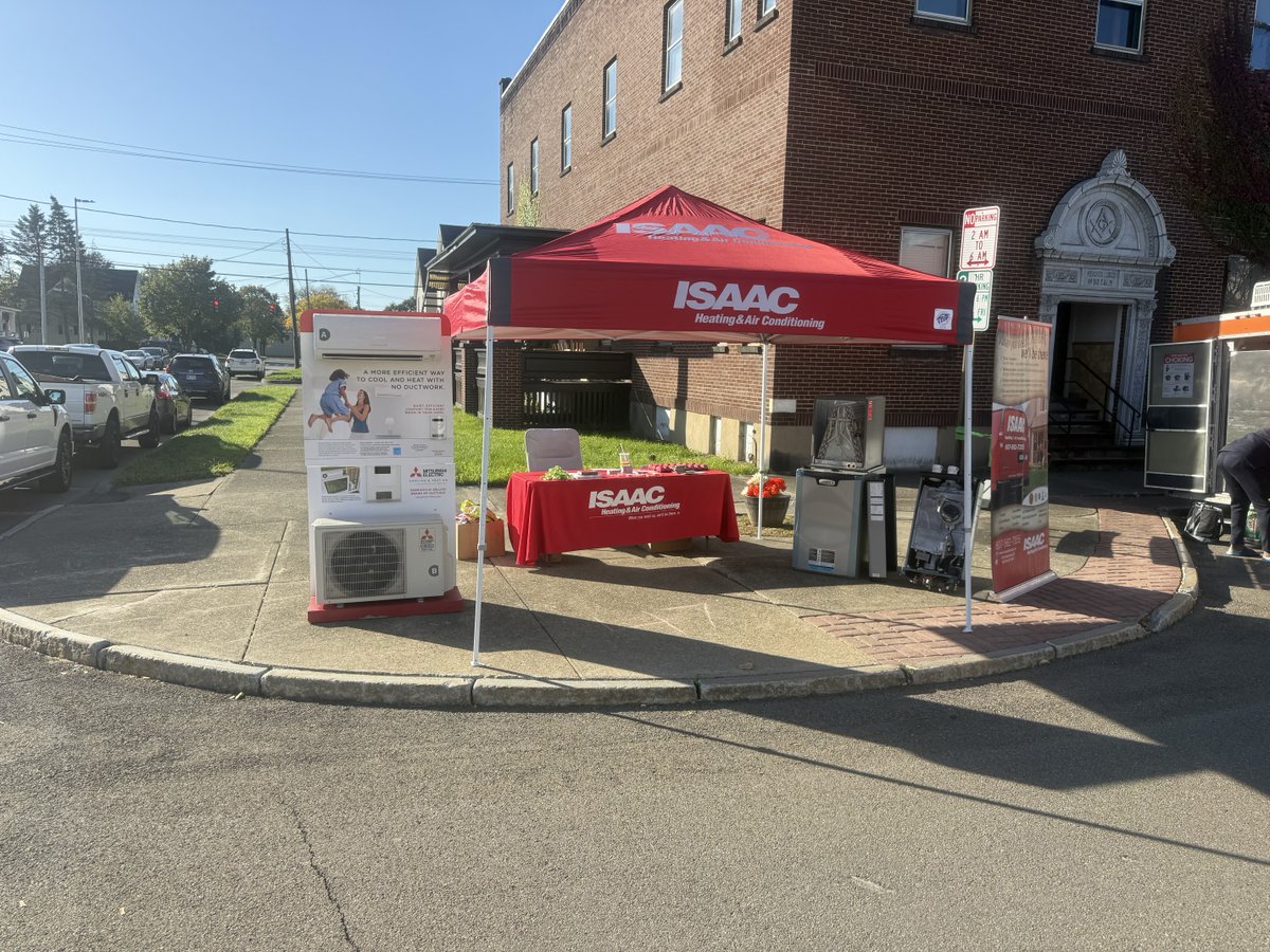 IsaacHeating's tweet image. What an incredible day at Oktoberfest in Elmira last weekend! 🍂 We’re so grateful to have been part of this community tradition. Thank you to everyone who stopped by our booth. #IsaacTwinTiers #TeamIsaac #CommunityEvents #Oktoberfest