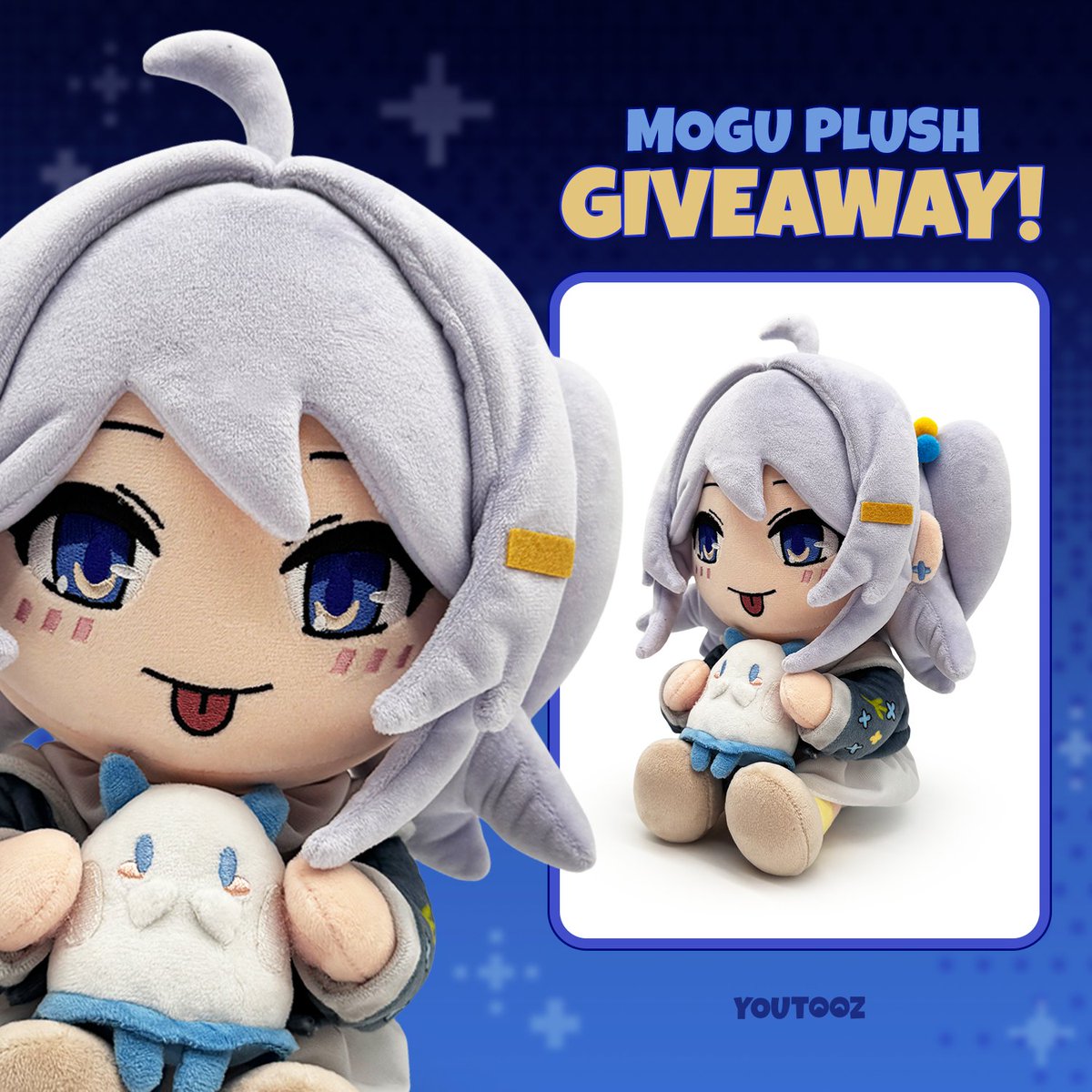 ✨TEST YOUR LUCK BUFF HERE✨

enter for a chance to win a mogu plush!! Youtooz pick a couple of winners from the comments on this post 

🔽 how to enter 🔽

LIKE 🩵 + RT 🔄 + COMMENT 💬
&amp; 
FOLLOW <a href="/youtooz/">youtooz</a> ✅ to be eligible for the giveaway

winners will be picked on Oct 21st