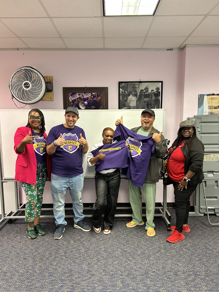 Houston we have a #union!!! Security officers at the airport and municipal buildings in Houston have officially won our union. This is how we win more workers rights! #UnionPower #Solidarity