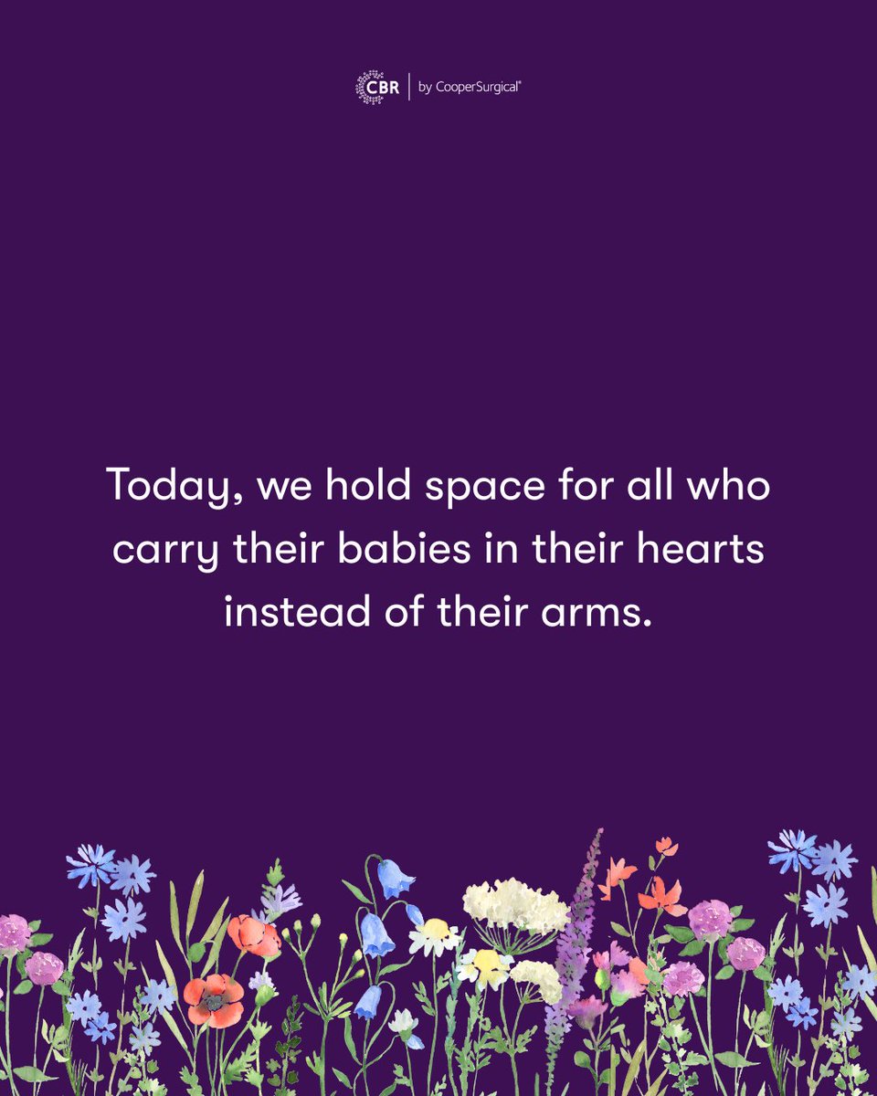 Today, on Pregnancy and Infant Loss Remembrance Day, we hold space for the parents who carry their babies in their hearts. Your strength, love, and quiet courage are seen and deeply honored. 💜

#PregnancyAndInfantLossAwareness #HeldInOurHearts