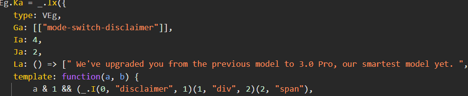 Gemini 3 Pro related strings found on the Gemini site. The release should be really close now