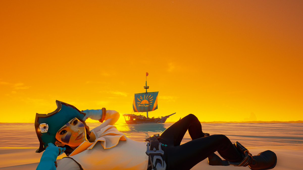 took some funny shots because i like the sails 

#SoTShot #SeaOfThieves <a href="/SeaOfThieves/">Sea of Thieves</a>