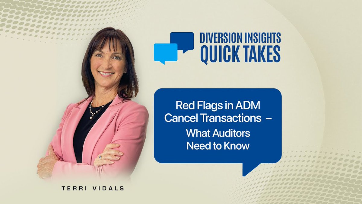 rxpertsolutions's tweet image. 🚨 Cancelled ADM transactions = potential red flags!

In this #DiversionInsights Quick Take, we explain why “cancel” or “null” entries in your ADM logs might reveal diversion risks others miss.

Watch here: zurl.co/qL0fy 

#MedicationSecurity #DrugDiversionPrevention