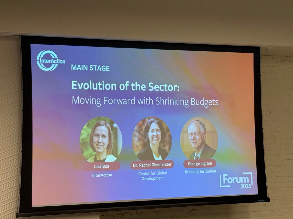 IFDCGlobal's tweet image. At the InterAction Forum, IFDC’s Business Development team is exploring how NGOs can thrive with shrinking budgets: focus on core strengths, collaborate across sectors, and turn expertise into impact.

#InterActionForum #GlobalDevelopment