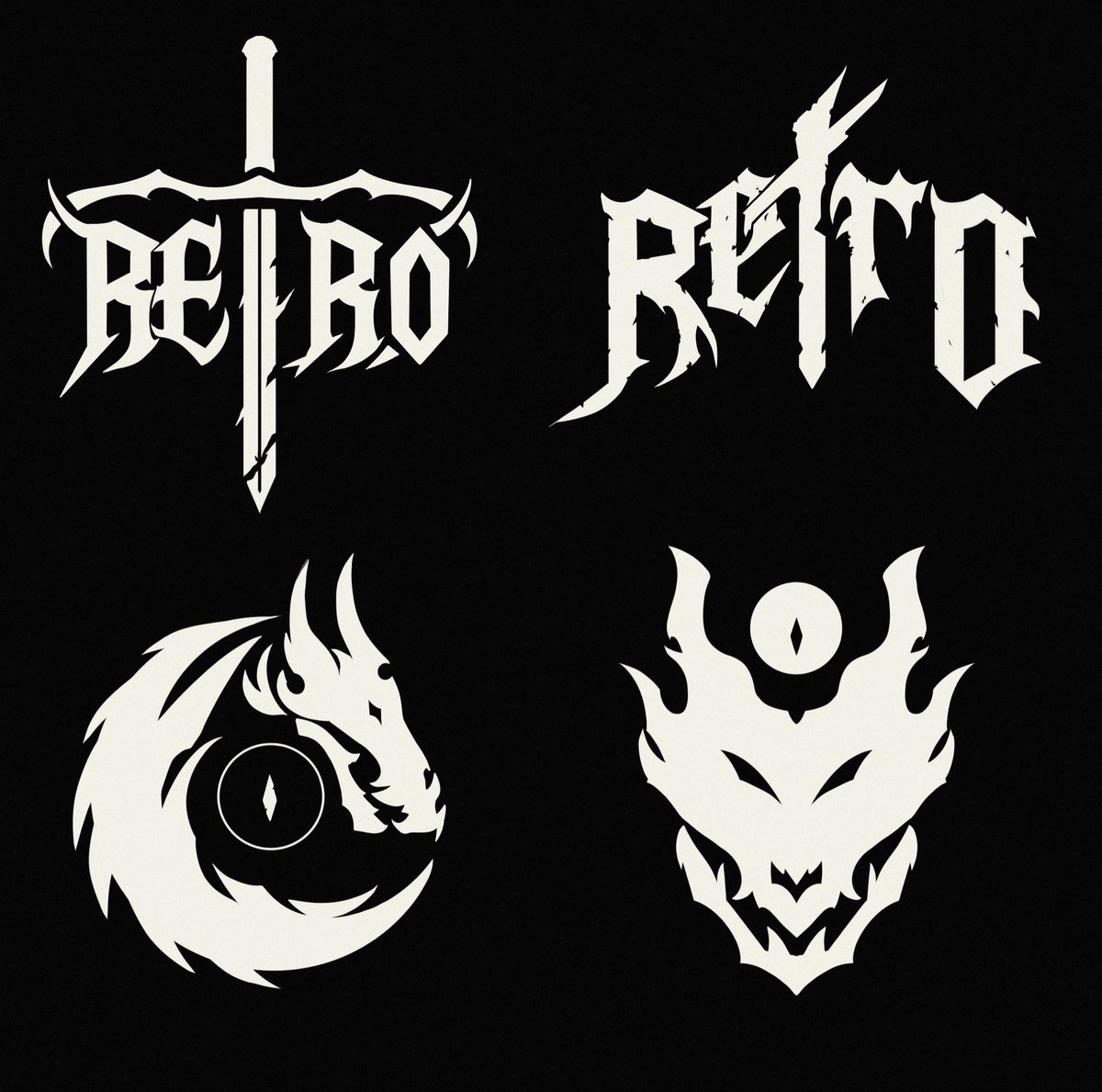 Entry 1 “Dawn of Dragon” and redesign dragon surround an eye Support are appreciate 
c(ˊᗜˋ*c) #RETROBC