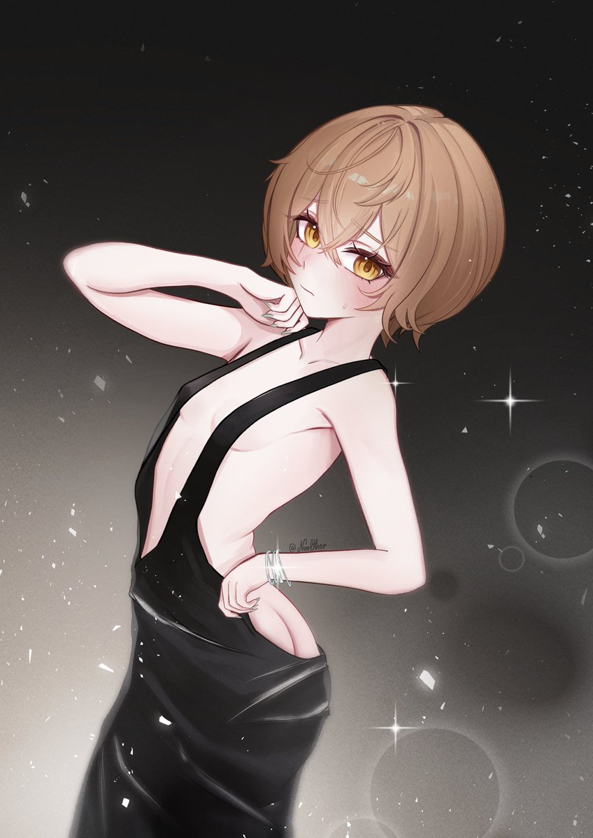 NoeltherVT's tweet image. Clio in that dress she shared 🫣
#CliopARTra