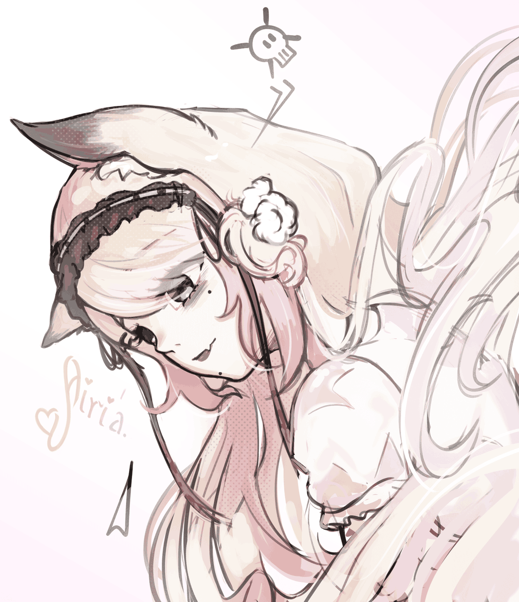 💖 Sketch Illustration! 💖
thank u so much for commissioning me ૮₍ ´ ꒳ `₎ა ♡   
#VGen #VGenComm