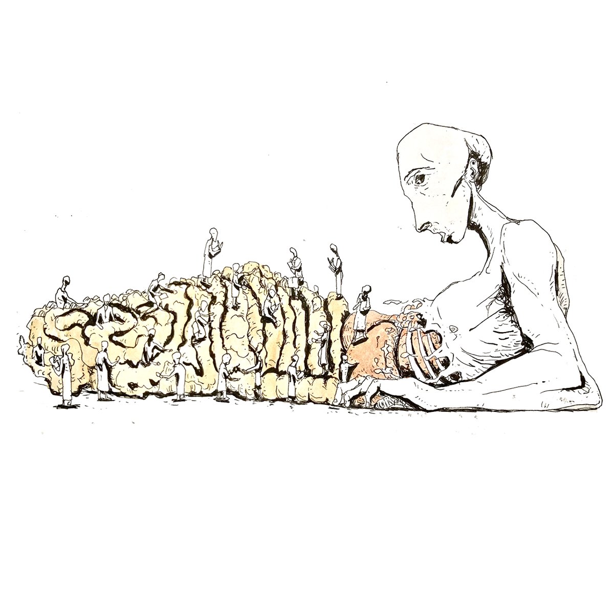 NewtroArts's tweet photo. Newtrober 2025 // Horrible &amp; Fascinating 💥

Day 15: 'El despertar del cuerpo'

By @yerart_ 

(...) Between nightmare and redemption, the body turns into a landscape, and medicine becomes a ritual of impossible healing.

🔗 https://t.co/9c1373RCFK https://t.co/DwVs3lhpfC