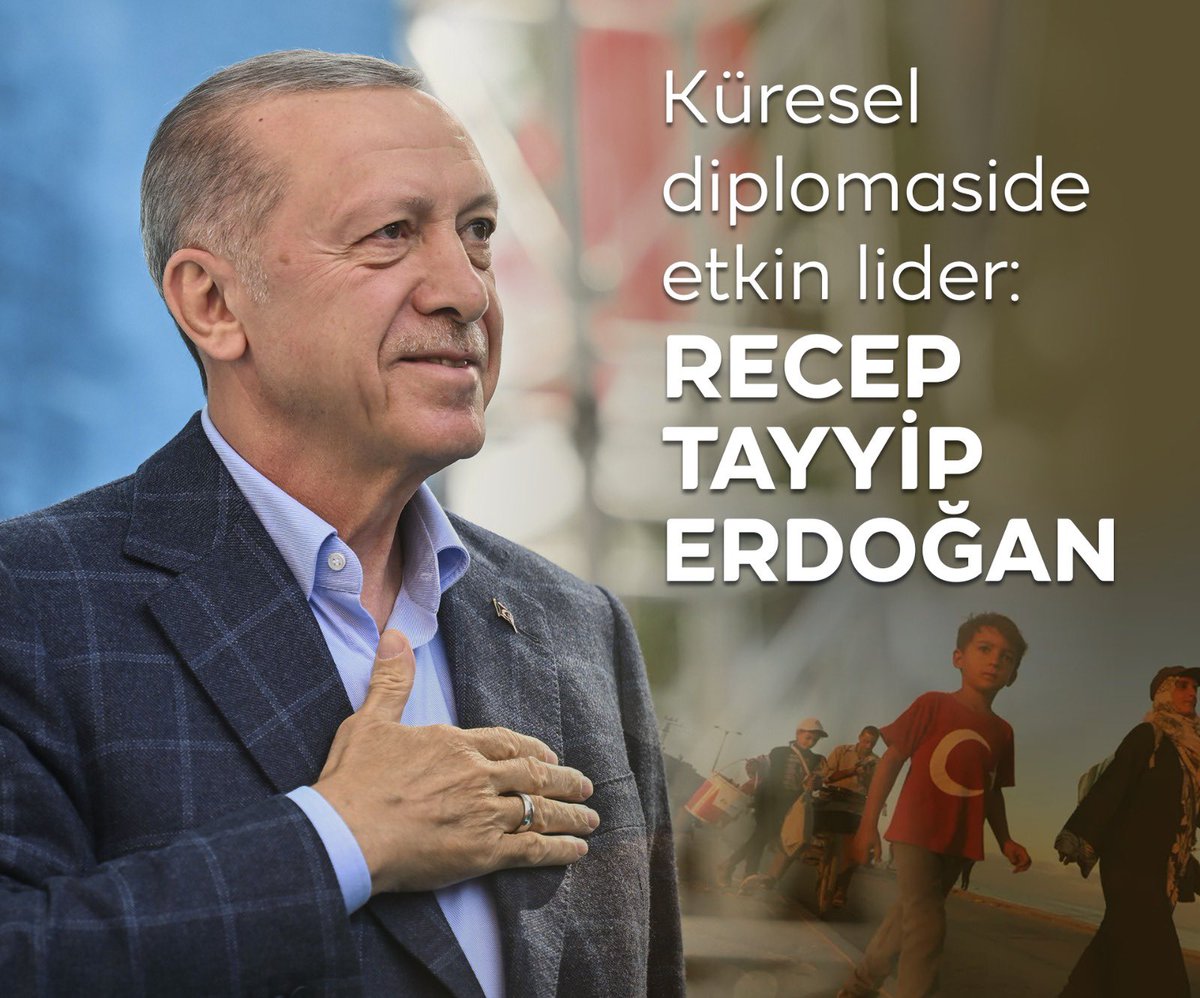 Gazze Zirvesi öncesinde Cumhurbaşkanımız Erdoğan’ın yürüttüğü çok yönlü temaslar, diplomasiye hakimiyetini gösterdi. Aynı anda birçok masa ve denklemde yer alabilmek, yön vermek küresel diplomaside etkin bir liderin en belirgin özelliğidir.

📍Lider Diplomasisi