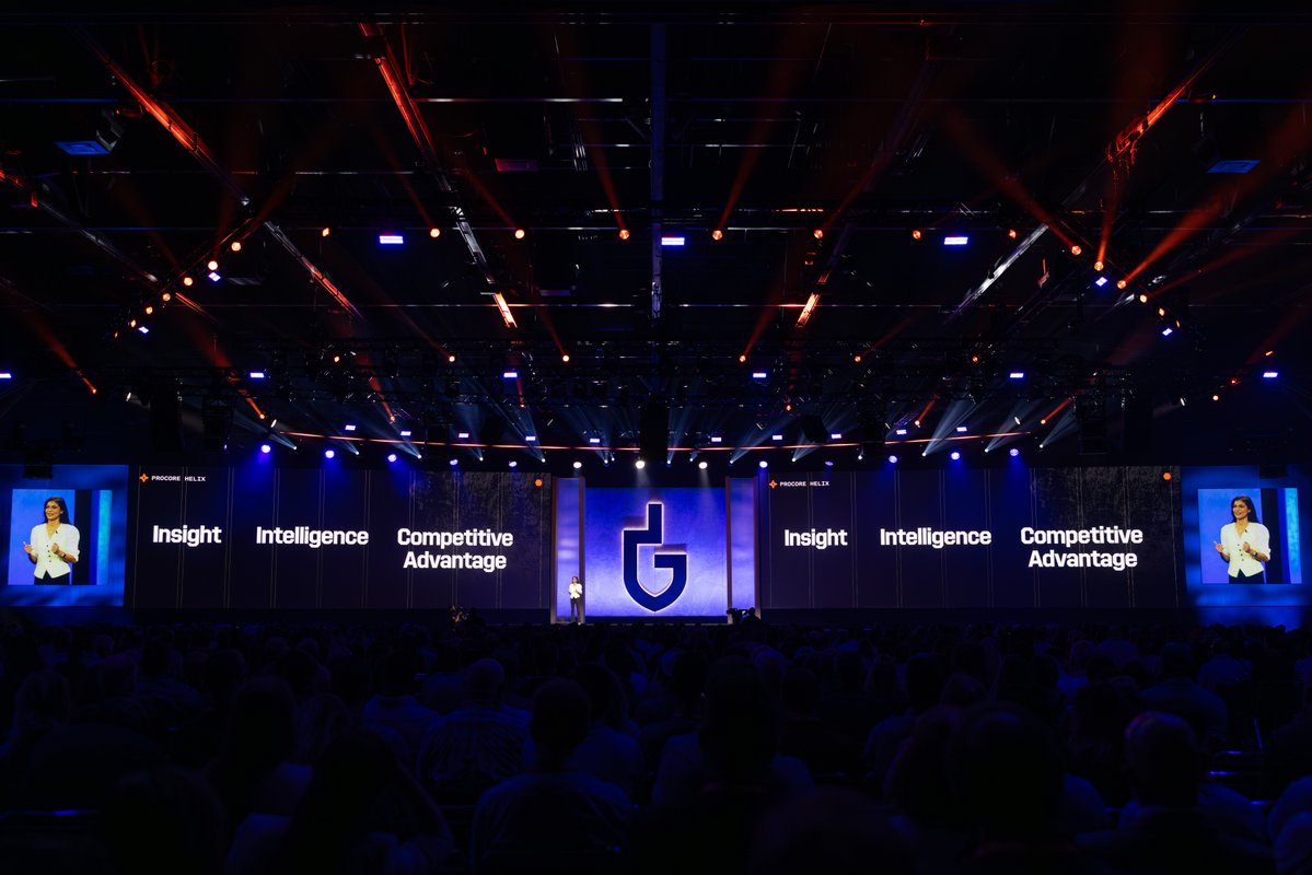 procoretech's tweet image. Major #ProcoreHelix innovations at #GBK25!
🔶 Procore Assist is now mobile, multilingual, & features Photo AI.
🔶 Procore Agent Builder (open beta) empowers you to create custom AI agents to automate workflows.
See the future of #ConstructionAI: procore.com/helix-intellig…