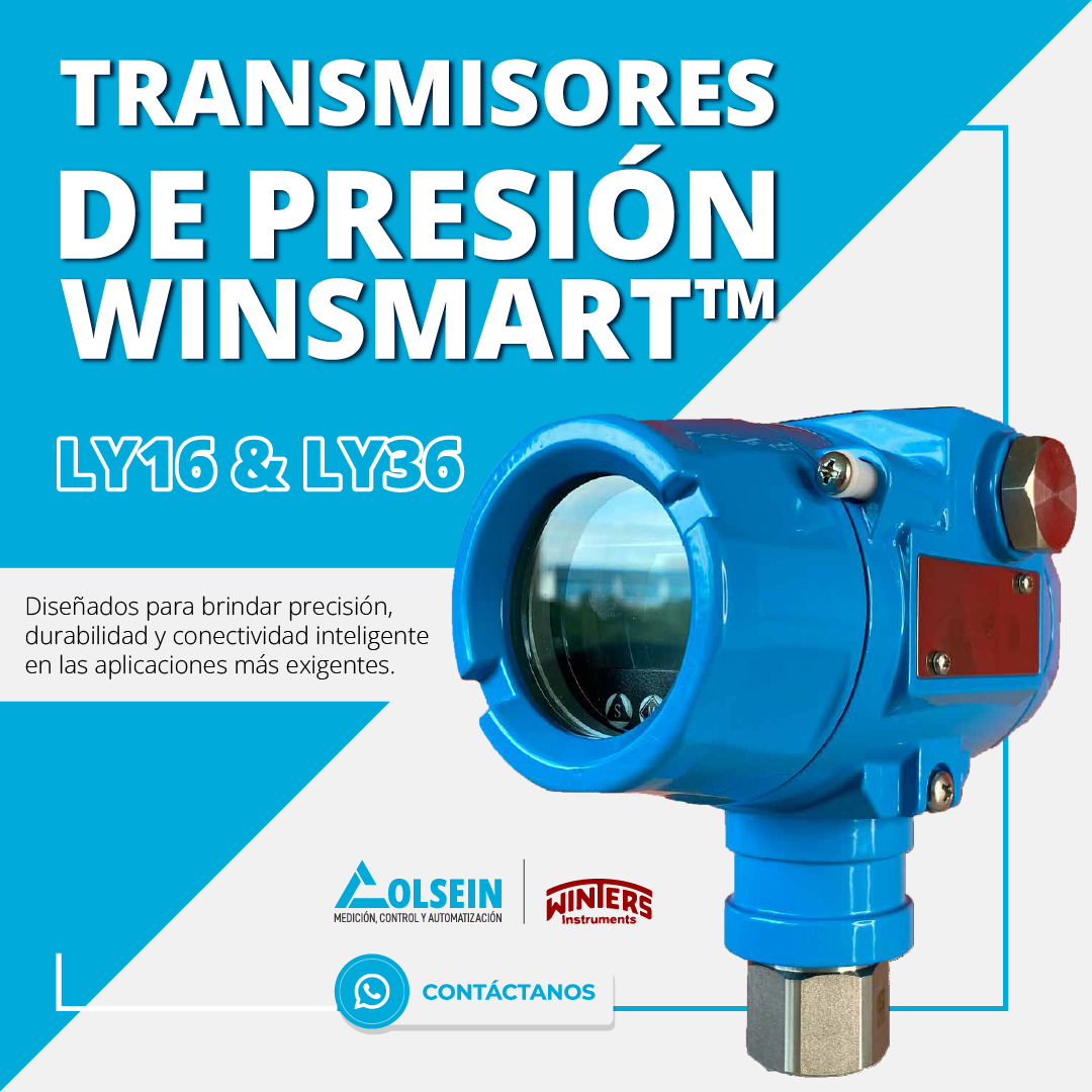 ColseinSAS's tweet image. 📊 Transmisores de presión WINSMART LY16, están diseñados para medir la presión en un sistema y transmitir esa medición como una señal estandarizada.

🔍 Descubre más sobre nuestras soluciones innovadoras. 🌐 colsein.com.co/contacto

#TransmisoresDePresión #MediciónDePresión #PLC