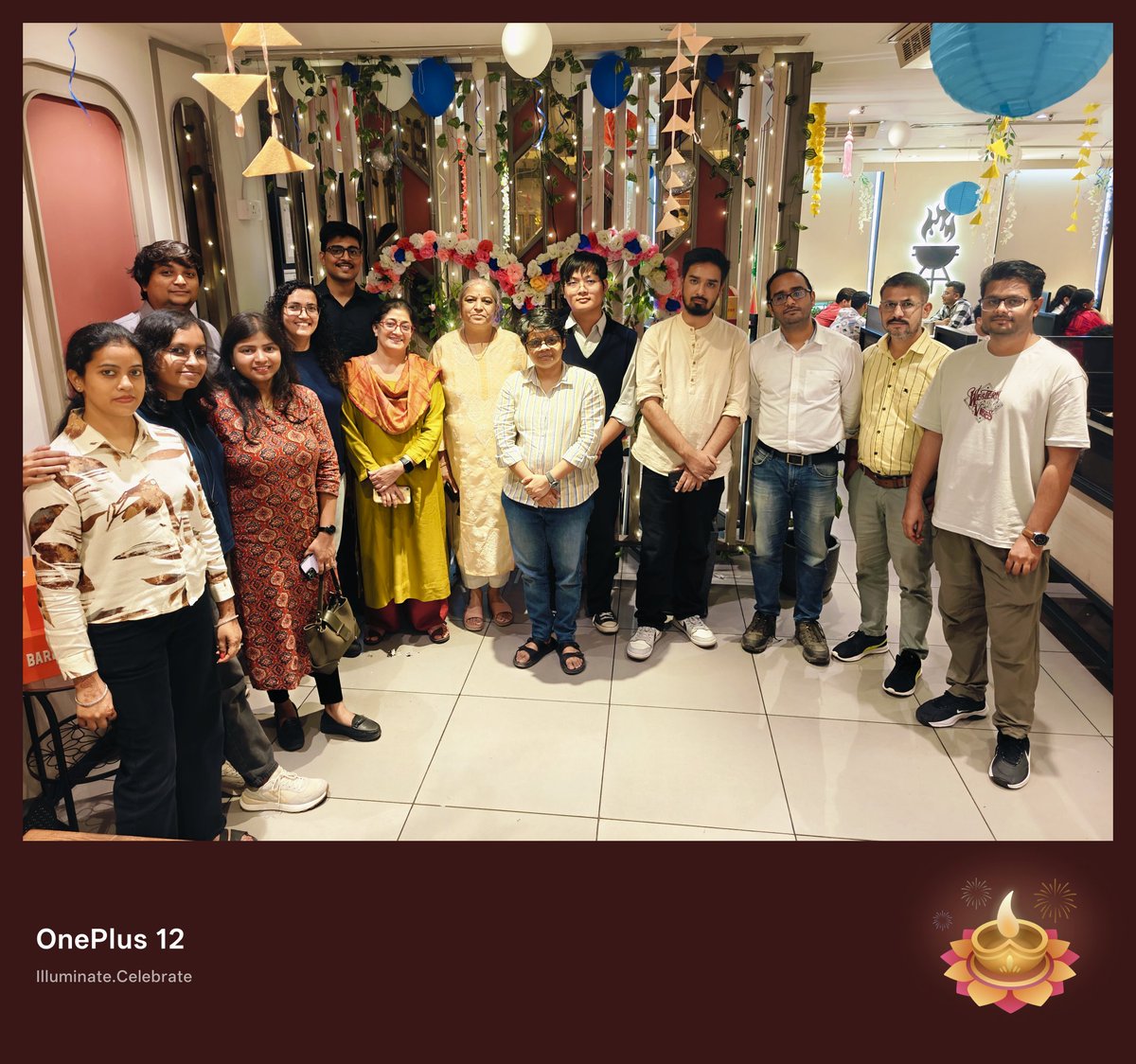 A special pre-Diwali celebration as our entire lab <a href="/IGIBSocial/">CSIR-IGIB</a> came together for the first time this year, connecting colleagues from different work projects and sites.
Celebrating teamwork, togetherness, and the spirit of Diwali 🪔
#Diwali #CSIR #IGIB #Ayurgenomics