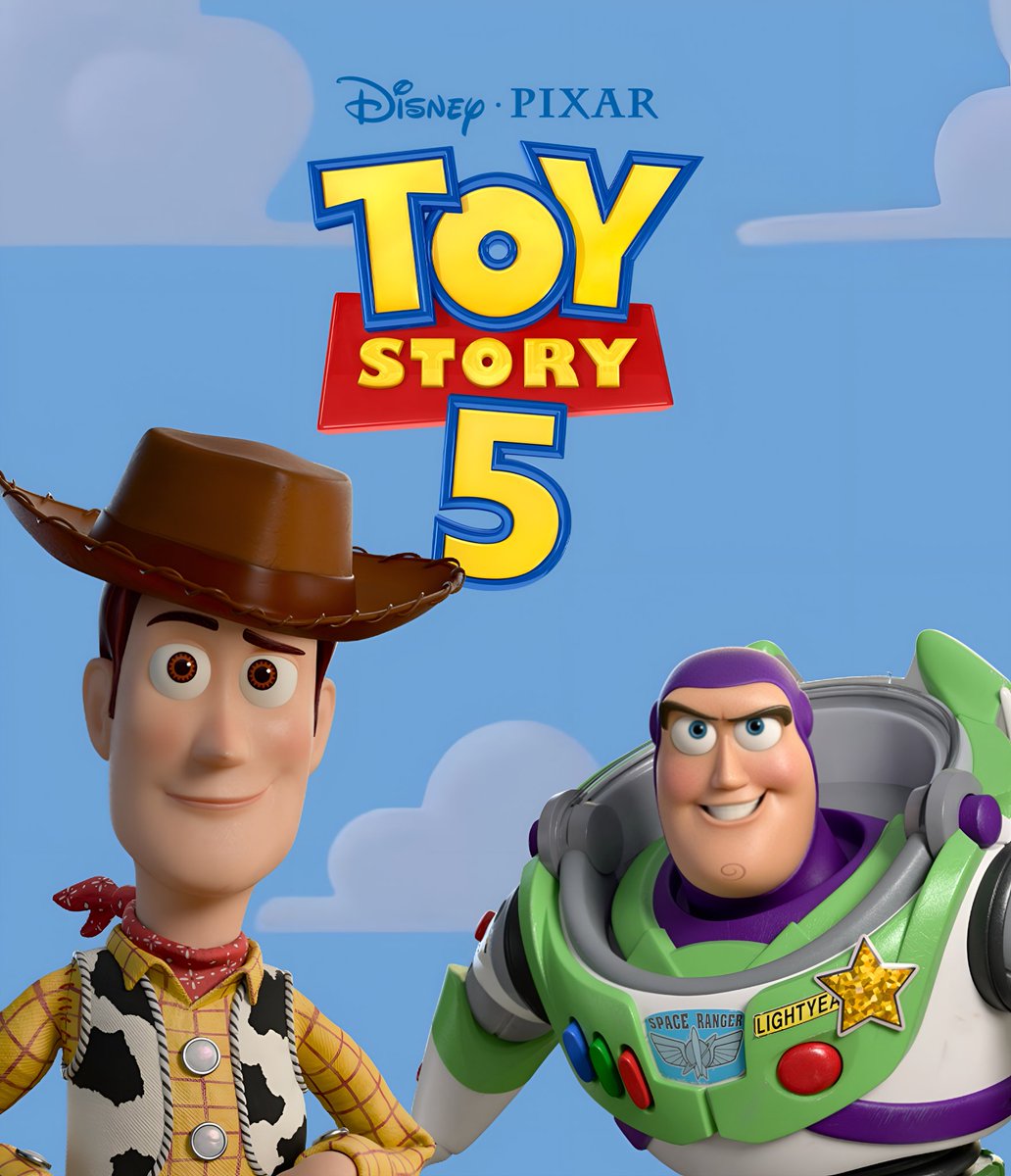 ¡Primer vistazo a Woody y Buzz en Toy Story 5! 

Buzz ahora tiene una estrella de sheriff en su pecho.