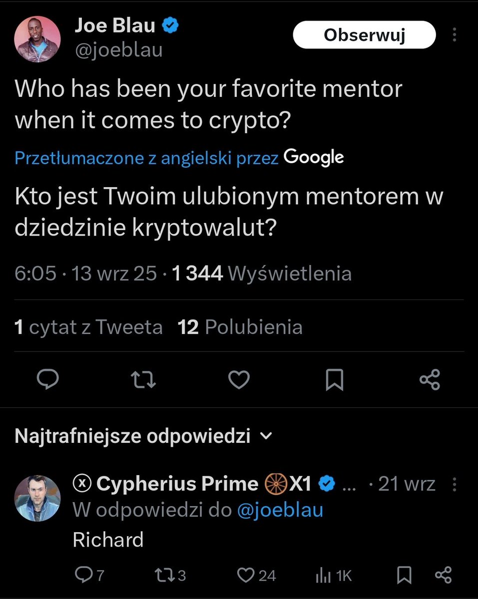 Ktoś chce na siebie zwrócić uwagę 😉 to jak porównanie #XEN do #HEXa 😎

<a href="/RichardHeartWin/">Richard Heart</a> - <a href="/mrJackLevin/">ⓧ Cypherius Prime 🛞X1</a>