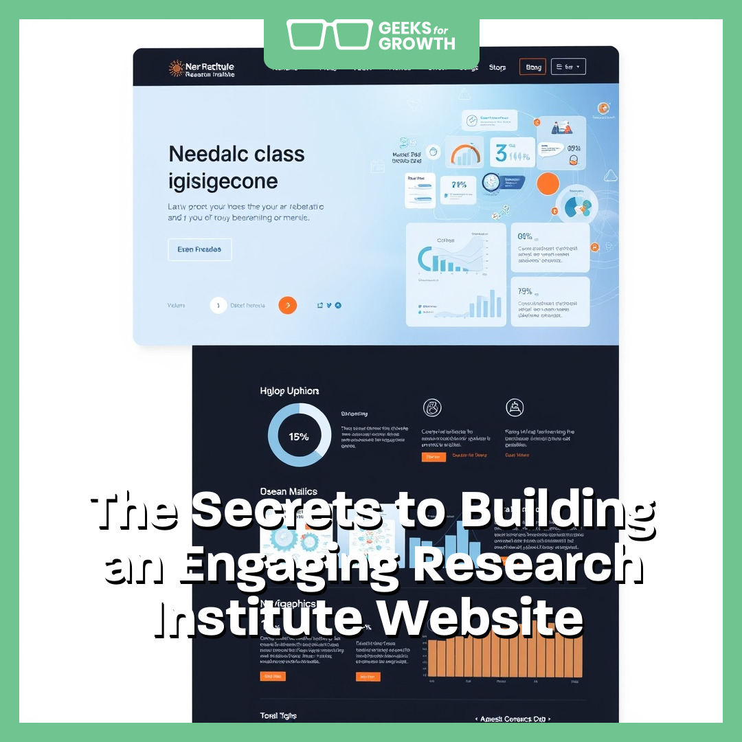 G4GWebDesign's tweet image. Design a captivating research institute website by focusing on credibility and accessibility. Use intuitive layouts, interactive elements, and responsive design to engage visitors and highlight your research impact!