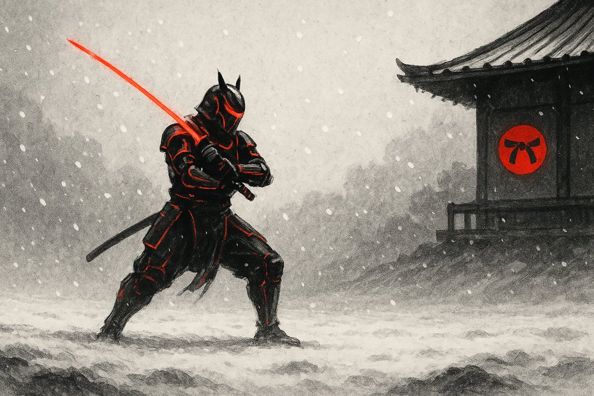 dojo_mojo_rune's tweet image. He stopped chasing perfection.
Instead, he mastered repetition -
the art of showing up,
the rhythm of discipline.
In time, perfection found him.
$DOJO - mastery through consistency. 🥋⚡️
