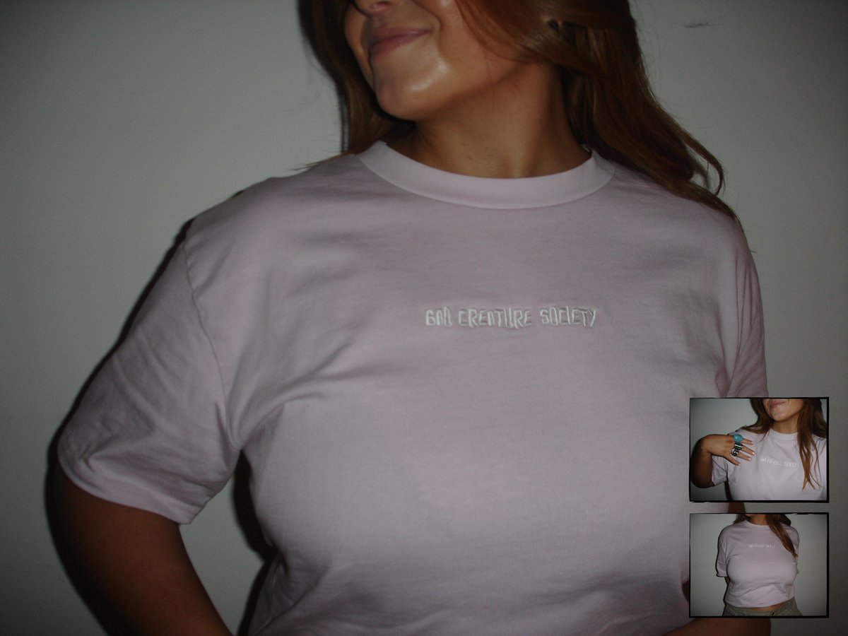 Bad Creatures X Team Breast Friends tee, running through Oct on our webstore. #BreastCancerAwareness
