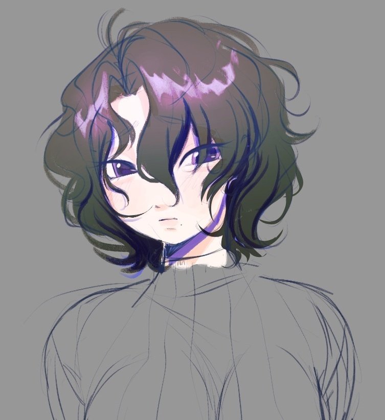 shitty faust doodle but i was feeling myself w the highlights
