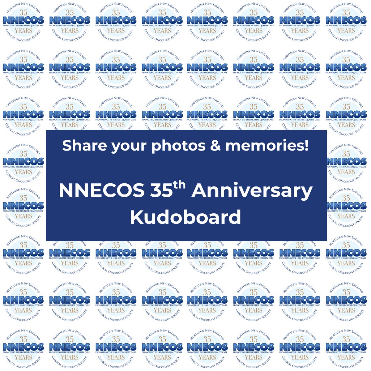 In honor of NNECOS' 35th anniversary this December, we are collecting memories to be shared during our 35th Anniversary Celebration Dinner. Check out what has been shared so far and add your photos &amp; memories to our NNECOS 35th Anniversary Kudoboard: kudoboard.com/boards/YcnK2baB