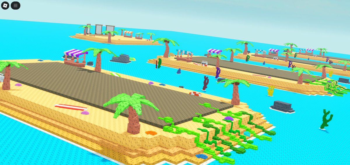 BielllDev's tweet image. 🌴 Seashell Bay Simulator – WIP
Bright skies, soft waves, and a few secrets under the sun… 🐚☀️
Just a calm tropical vibe in progress 🌊

📩Interested? DM biellx.dev (Discord)

#ROBLOX #RobloxDev #Robloxstuds