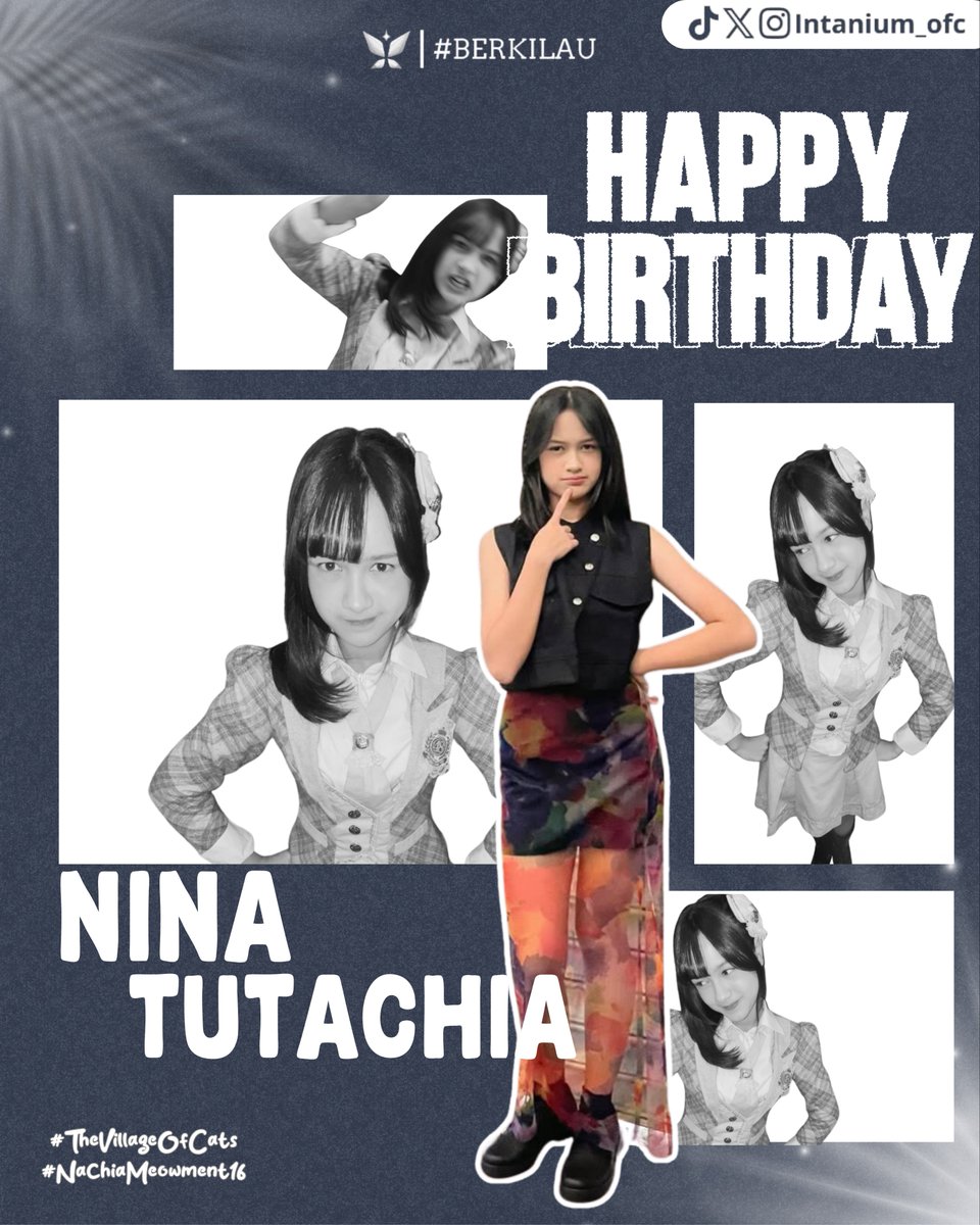 intanium_ofc's tweet image. Happy birthday @Nachia_JKT48
Di usia yang bertambah ini semoga segala keinginan dan impianmu dapat satu per satu terwujud! Selalu nyalakan api semangat di setiap langkahmu 💪🏻
#TheVillageOfCats
#NachiaMeowment16
