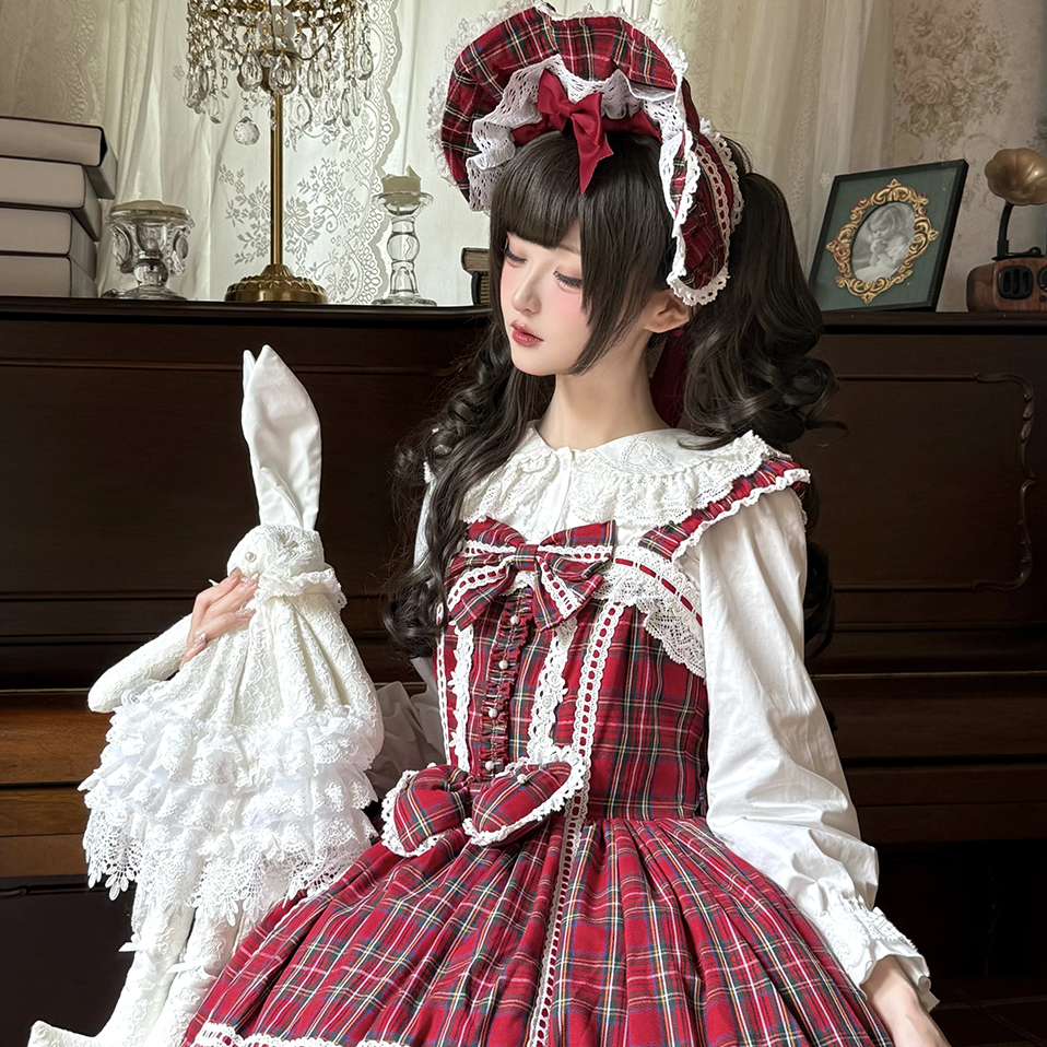 ロリィタケープ　無地　ホワイト　スウィート　フリル　ウサギ　毛織物　お茶会 ロリィタケープ 無地 ホワイト スウィート フリル ウサギ 毛織物 お茶