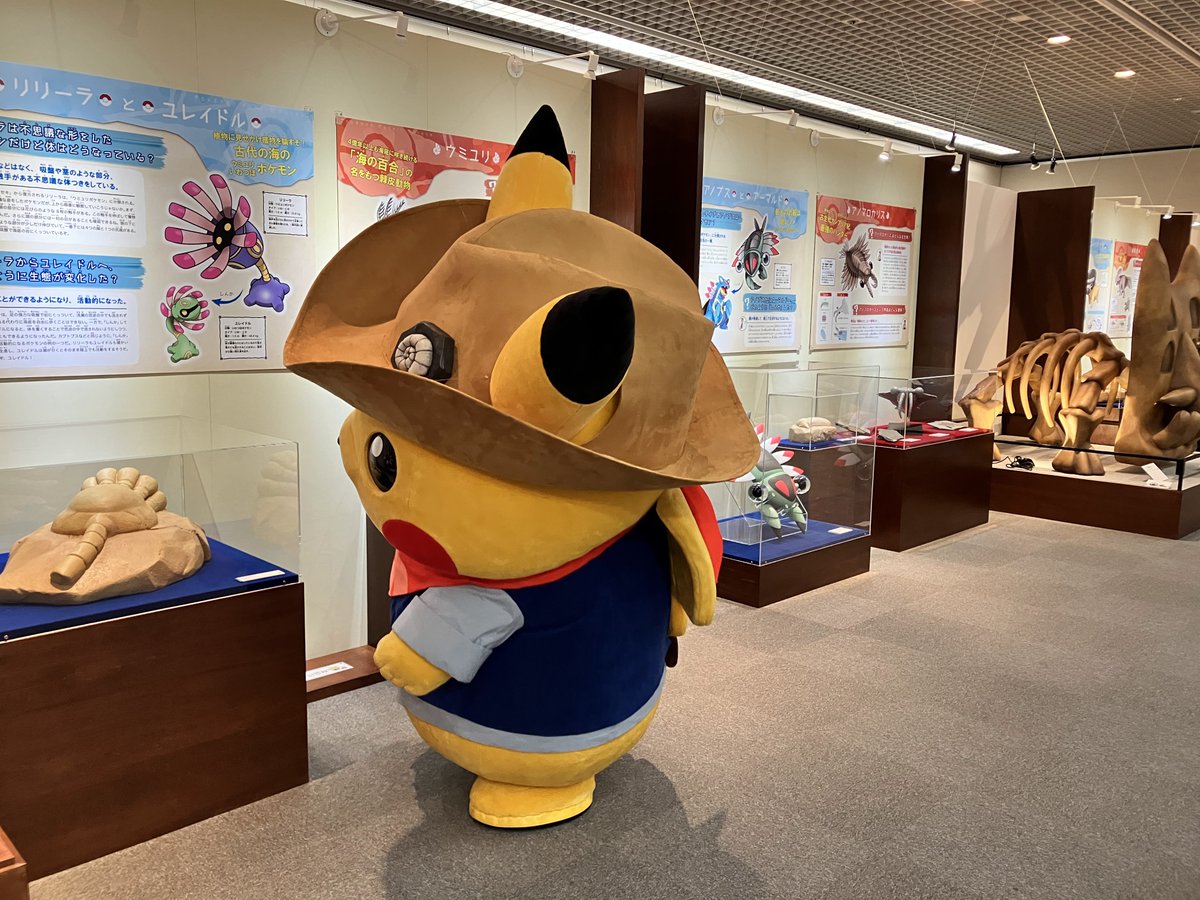 📢12月28日(日)まで⚡ ＼ ＃徳島県立博物館 にて「ポケモン化石博物館