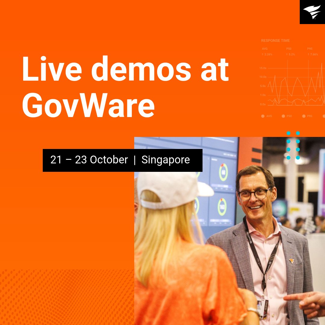 solarwinds's tweet image. Heading to #GovWare2025? 👋
Visit Booth M08 with M.Tech to see how #SolarWinds AI-powered observability reduces risks and speeds troubleshooting.
Book a demo and grab exclusive swag! 👉 solarwinds.pulse.ly/4gac0j3dsi
#AIObservability