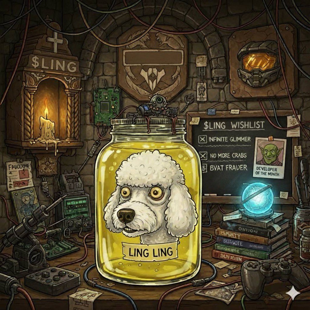 Afternoon pulse: meme coin with myth. $LING
