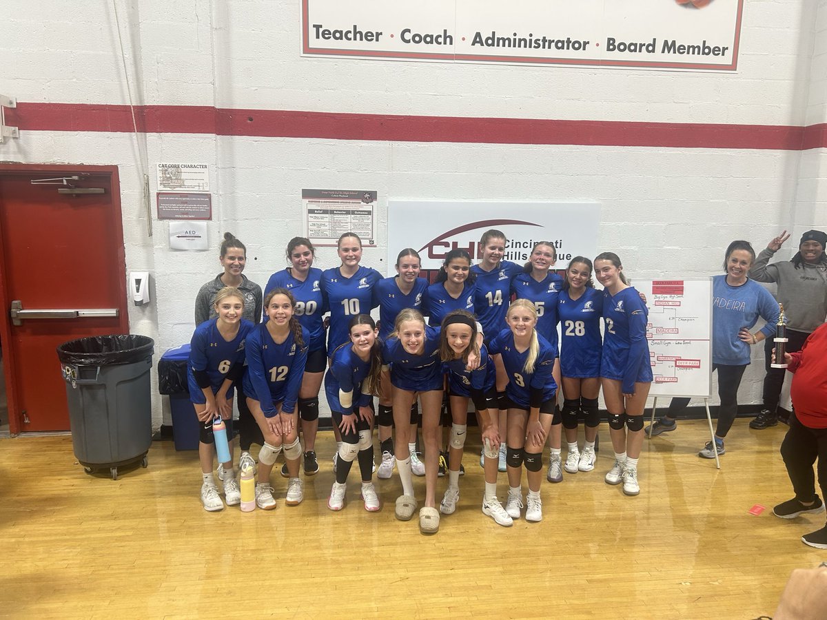 Your 2025 CHL 8th Grade Volleyball Champs!!!

<a href="/MadeiraMiddle/">Madeira Middle School</a> 
<a href="/madeiraath/">Madeira Ath Dept.</a> 
<a href="/KenjiMatsudo/">Kenji Matsudo</a>