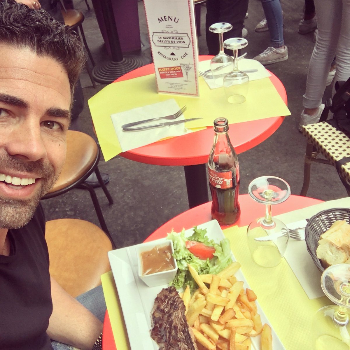 Parisian lunch earlier 😉