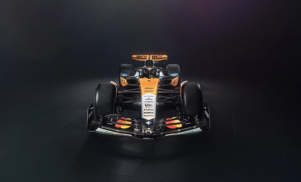 F1Tornello's tweet image. #F1 También McLaren presentó sus colores especiales para la carrera de Austin 🏁